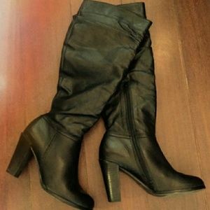 ALDO Tall leather Boots Size 6